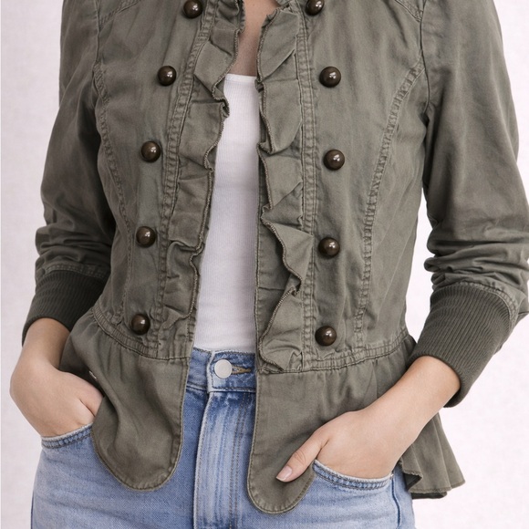 Maurices Jackets & Blazers - 304. Maurices Green Khaki Utility Jacket